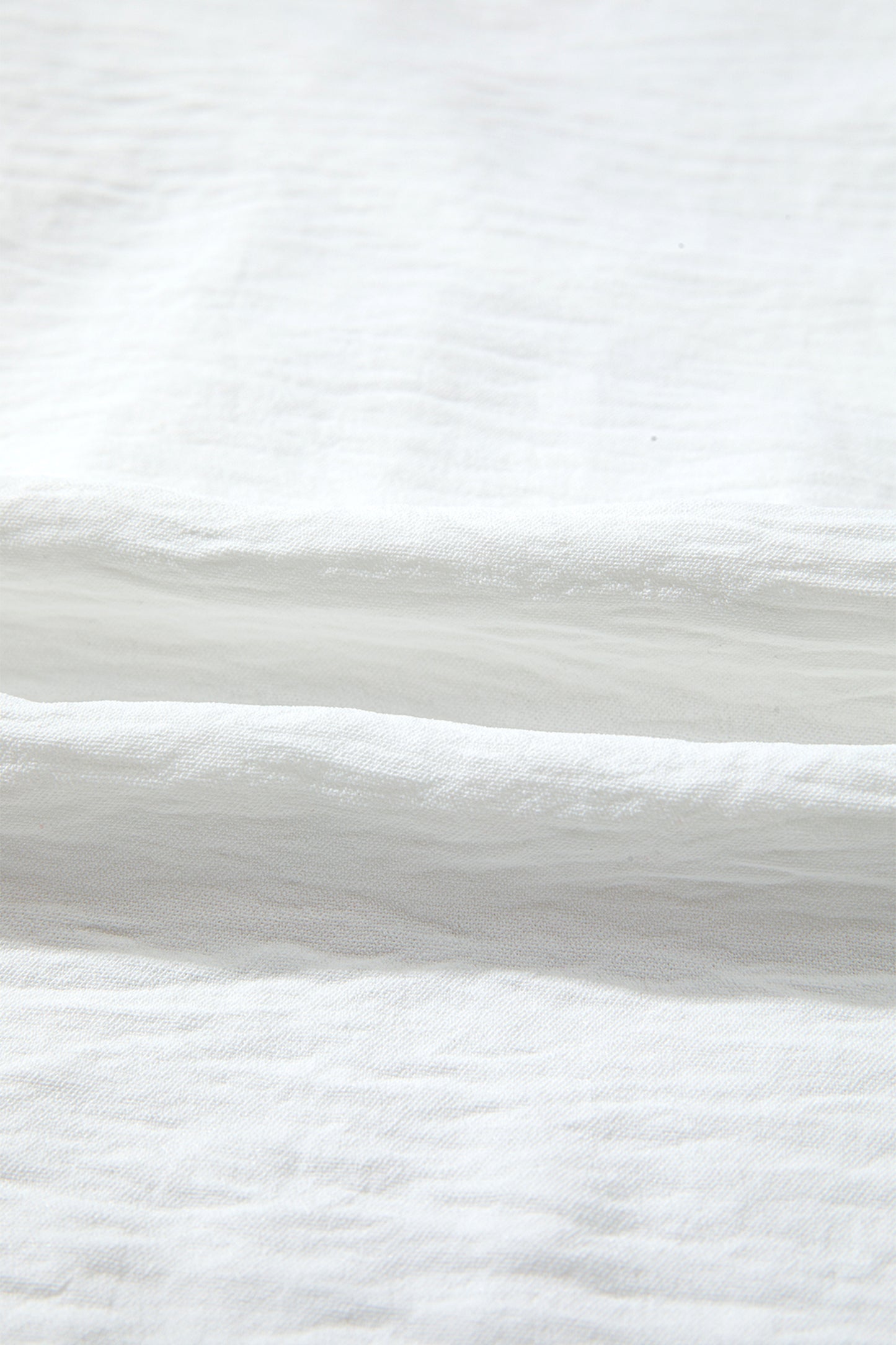 White Solid Color Floral Guipure Lace Patchwork Frilled Long Sleeve Blouse