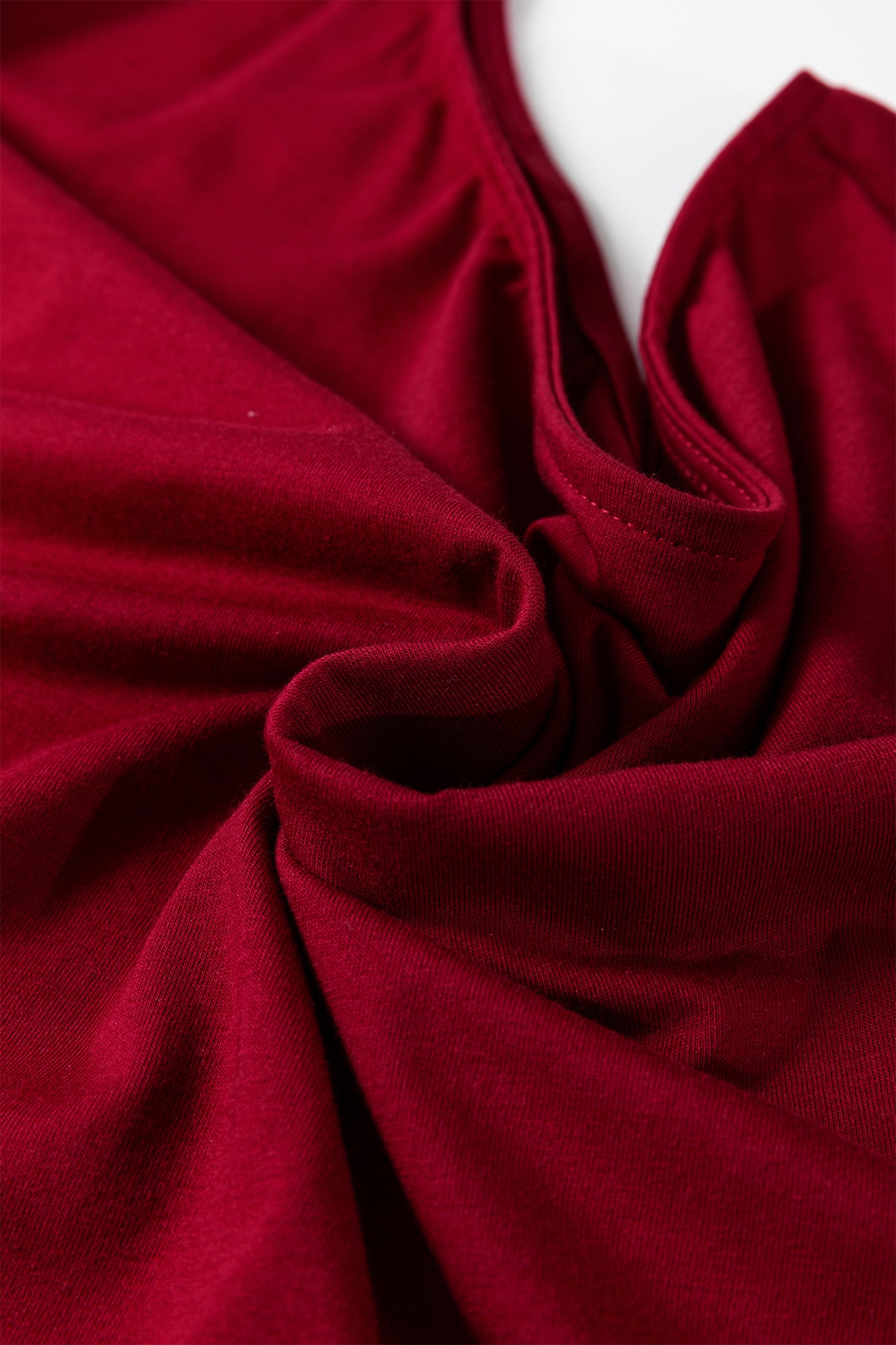 Coffee Plus Size Solid Color Asymmetric Neck Short Sleeve Blouse