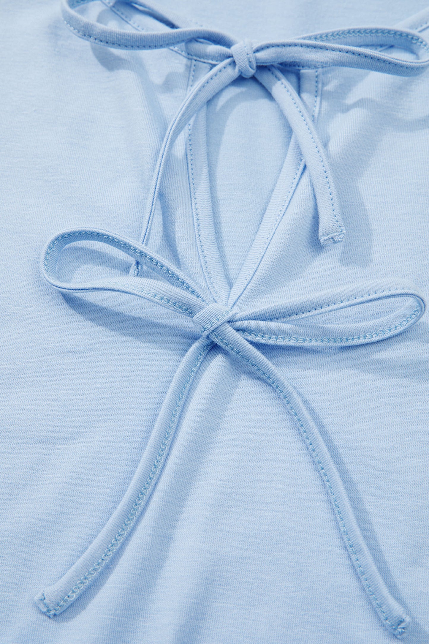 Coffee Plus Size Solid Color Bow Tie Peplum Tank Top