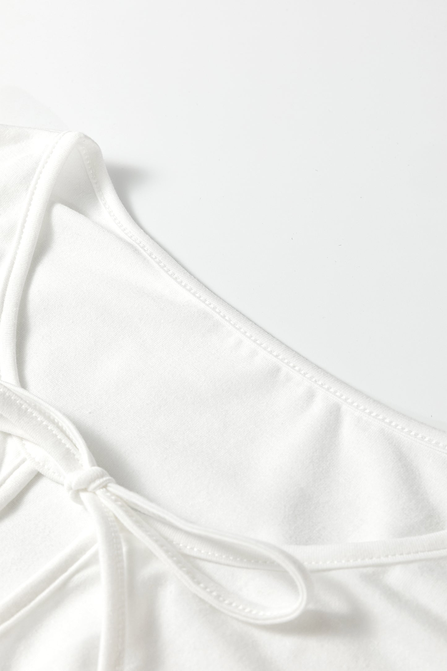 Coffee Plus Size Solid Color Bow Tie Peplum Tank Top