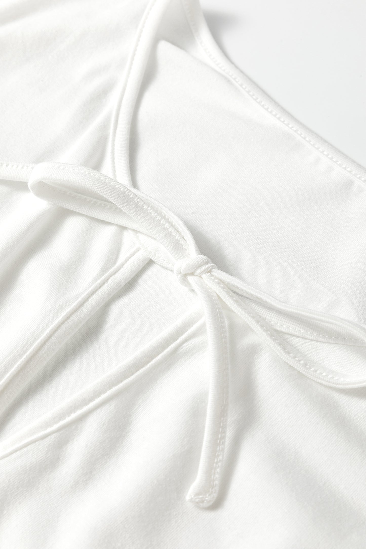 Coffee Plus Size Solid Color Bow Tie Peplum Tank Top